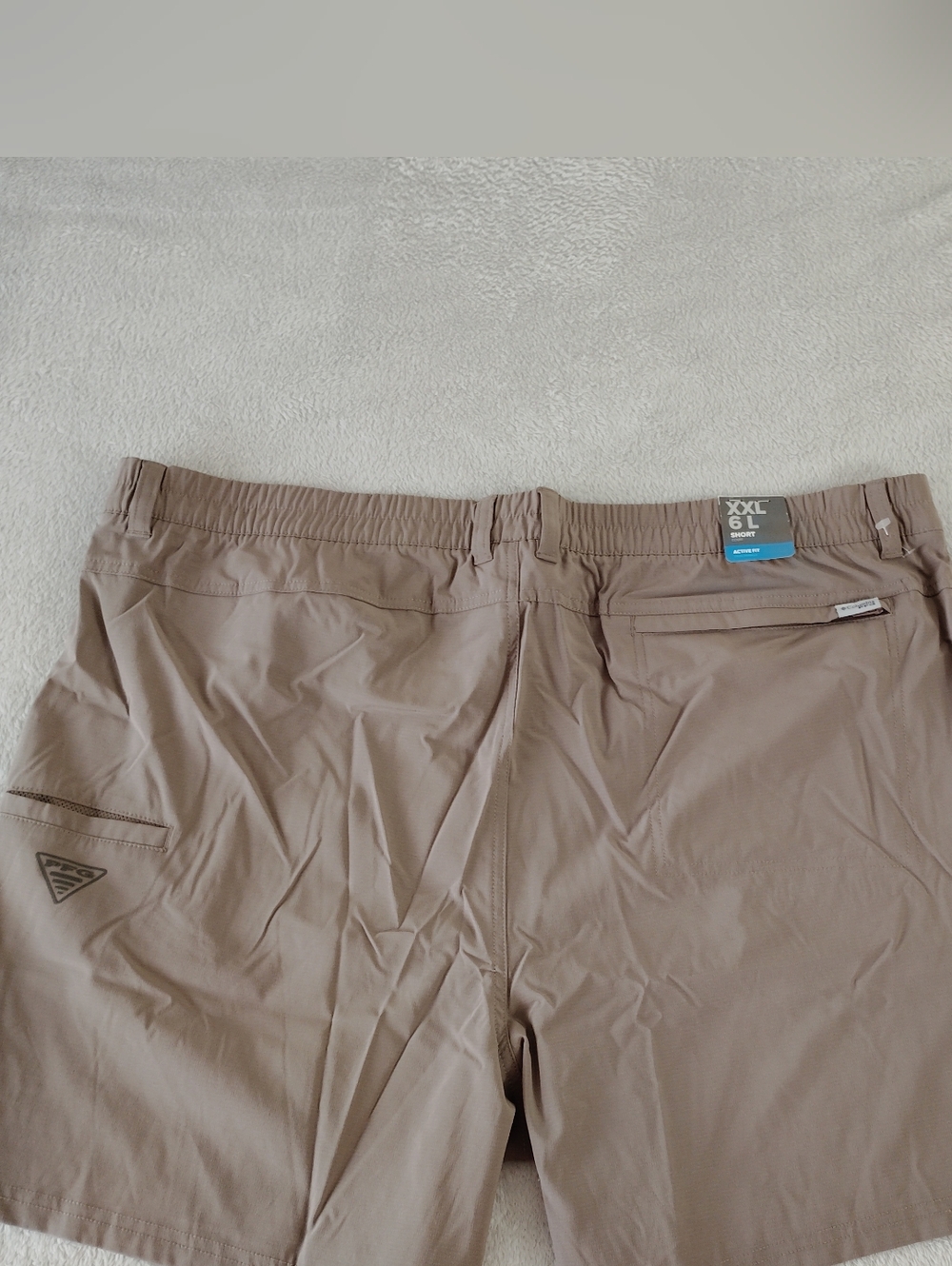 Columbia Omni-Shade Cargo Shorts Brown Hiking Camping Mens Size 2XL - Picture 5 of 8